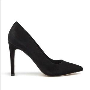 Elegant Black Velvet Women's Pumps